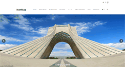 Desktop Screenshot of iranmap.com