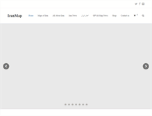 Tablet Screenshot of iranmap.com